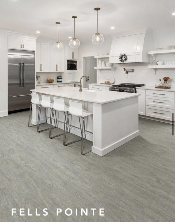 white cabinets kitchen christina fells pointe vinyl flooring