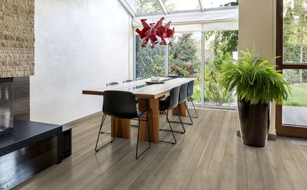Minimalistic dining area