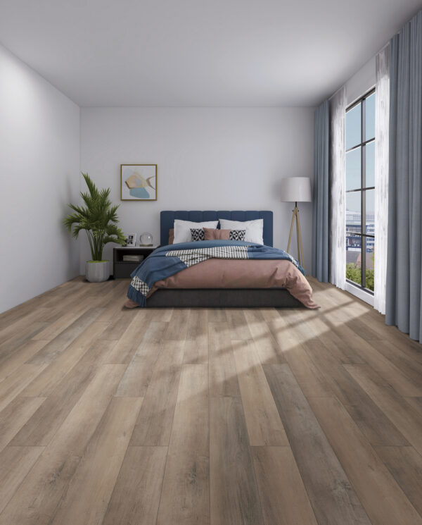 navy and brown hill country autograph driftwood vinyl flooring
