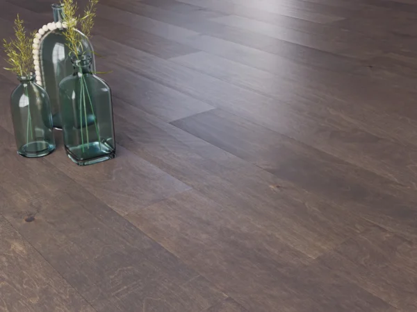 ponderos real wood floors laredo birch handscraped hardwood dark brown