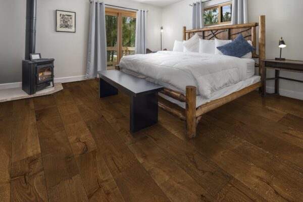 rustic dark brown oak d&m cabine comfort