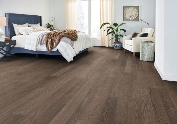dark oak flooring white bedding royal oak knight by lawson