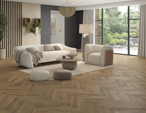 Jaynes Delight Duet LM Flooring herringbone oak 1