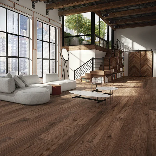 Hardwood Farmhouse Walnut CORSANELLO Divine Flooring