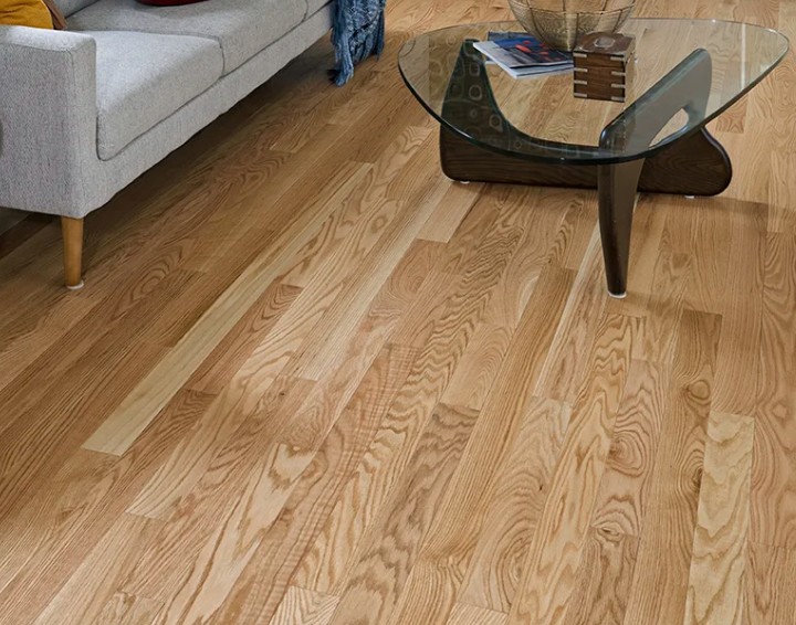 Solid Red Oak Natural Abingdon Impressions - PREMIUM - Elegant Flooring Factory Outlet Solid Red Oak Natural Abingdon Impressions - PREMIUM